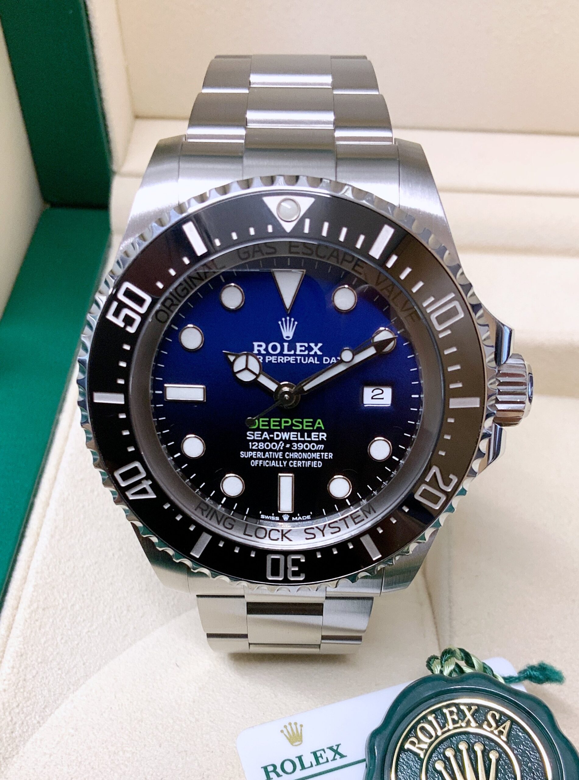 Rolex Deepsea Sea-Dweller 126660 D-Blue 44MM 2021 rolex chain Rolex Deepsea Sea-Dweller 126660 D-Blue 44MM 2021