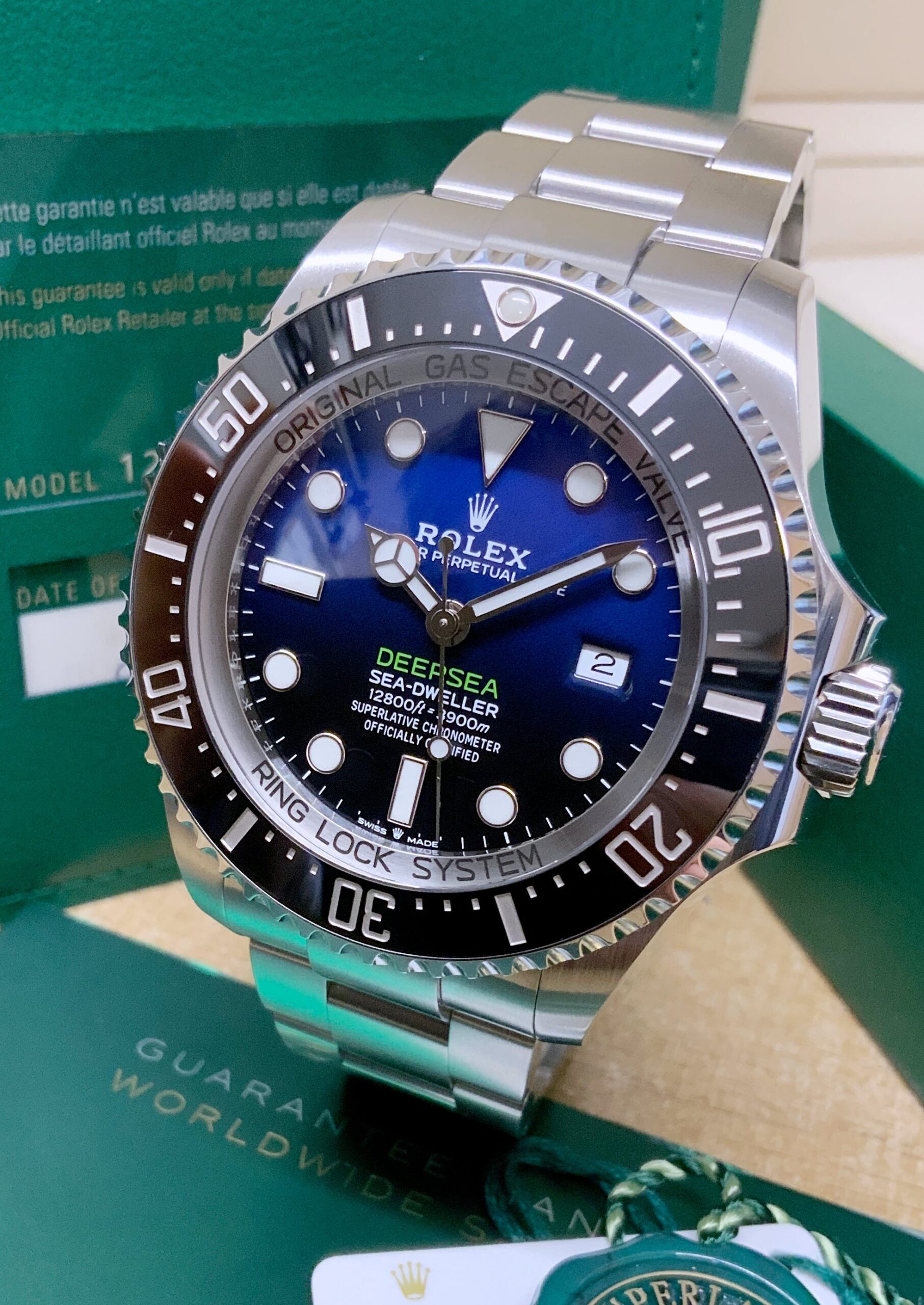 Rolex Deepsea Sea-Dweller 126660 D-Blue 44MM 2021 Rolex Deepsea Sea-Dweller 126660 D-Blue 44MM 2021