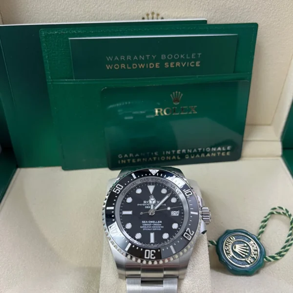 Rolex Sea-dweller Deepsea Black Dial Oyster Bracelet 136660 - 2023