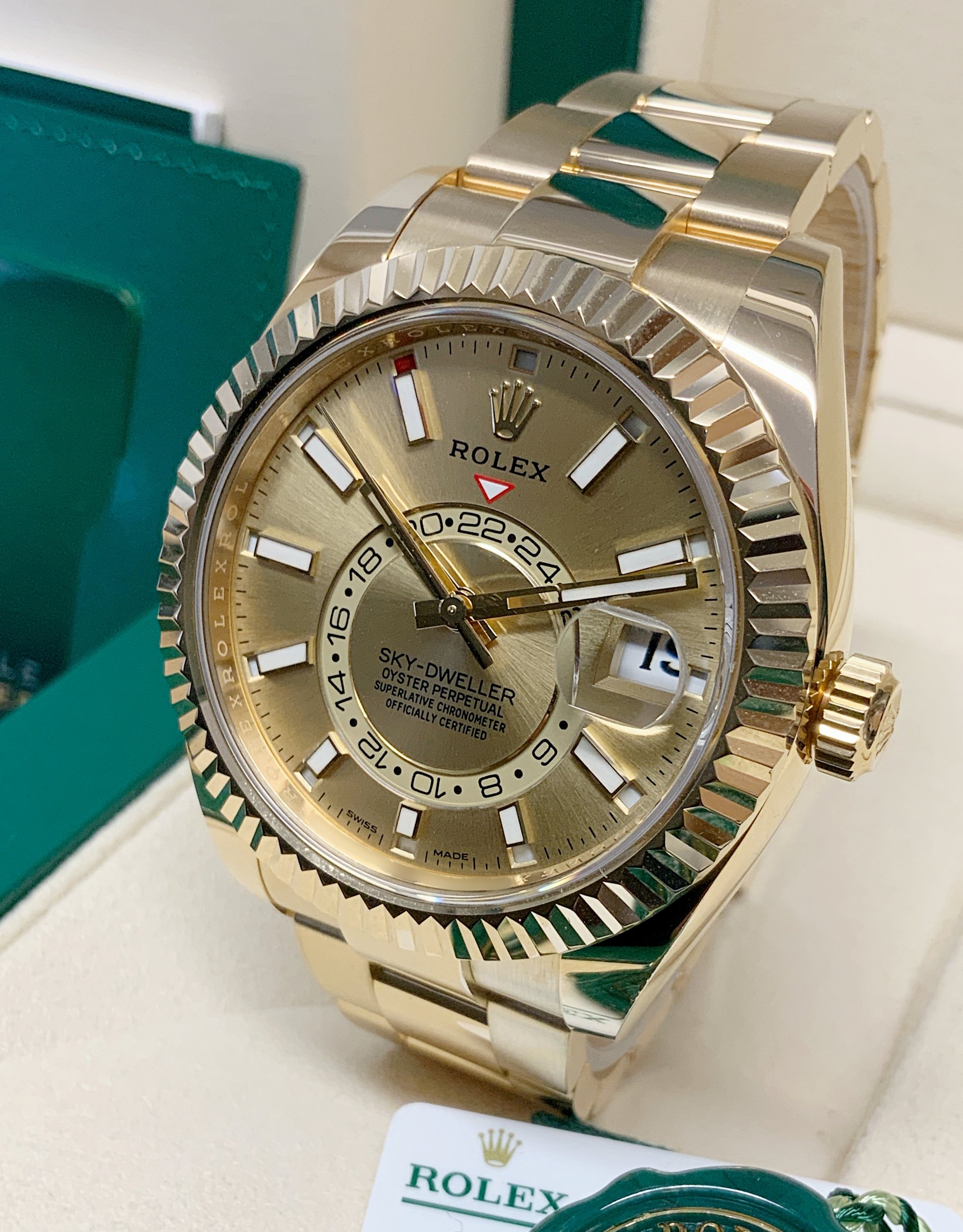 Rolex Sky-Dweller 326938 Yellow Gold 42MM 2021 5 Rolex Sky-Dweller 326938 Yellow Gold 42MM 2021