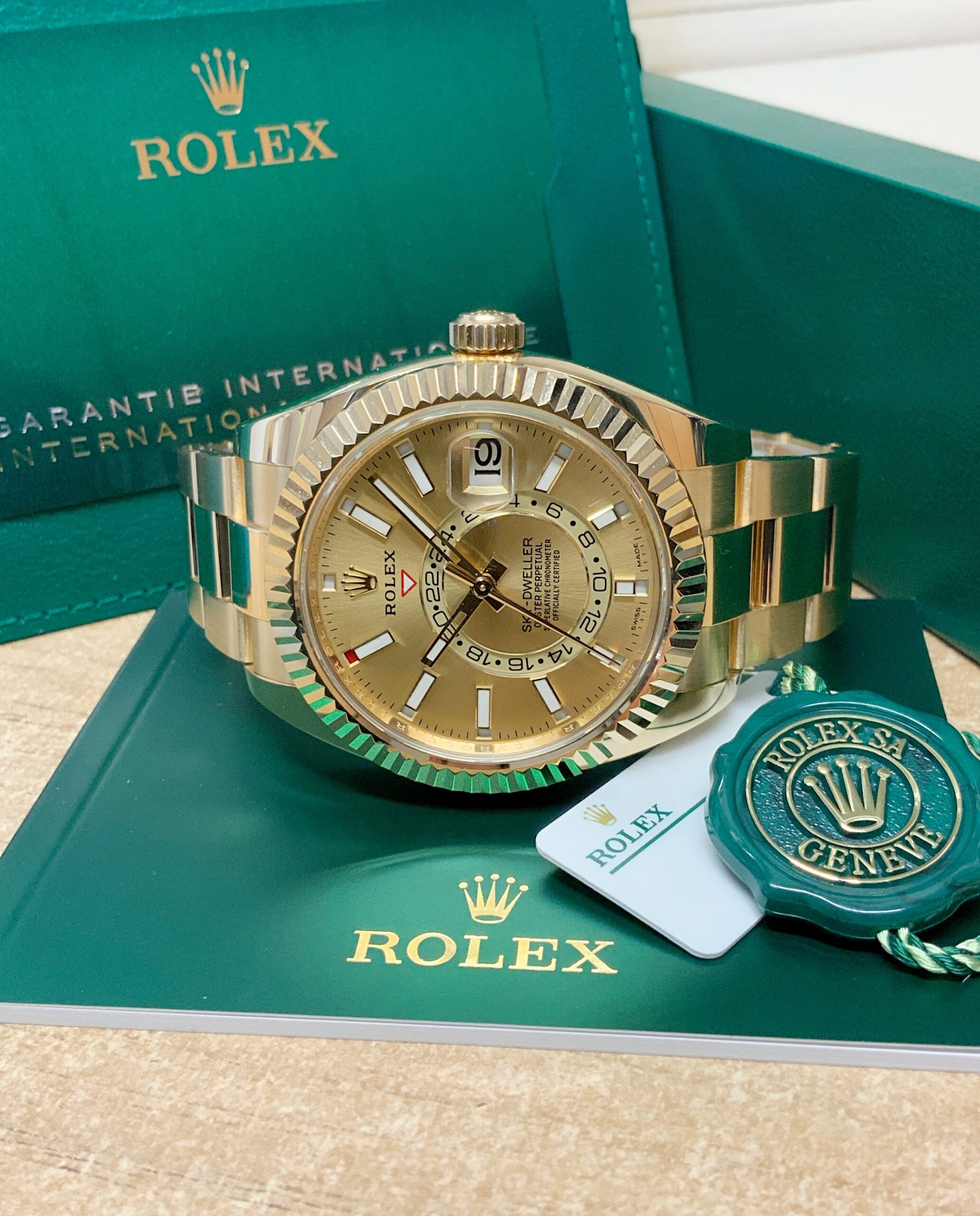 Rolex Sky-Dweller 326938 Yellow Gold 42MM 2021 7 Rolex Sky-Dweller 326938 Yellow Gold 42MM 2021