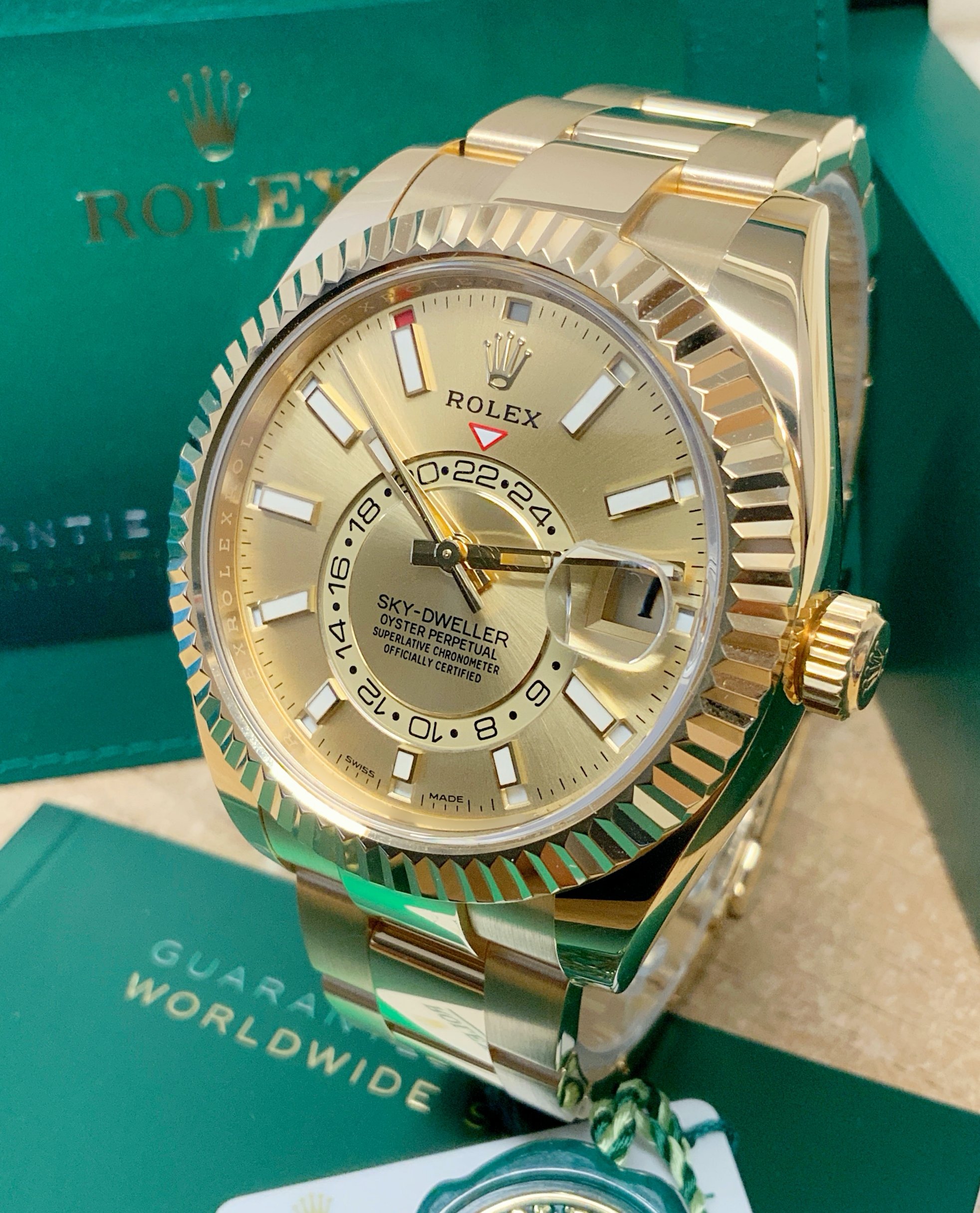 Rolex Sky-Dweller 326938 Yellow Gold 42MM 2021