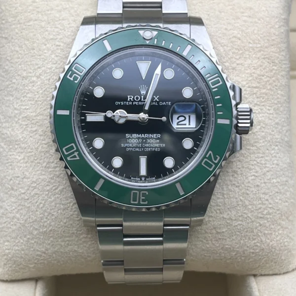 Rolex Submariner 126610LV 41MM "Silver Oyster Bracelet 2025