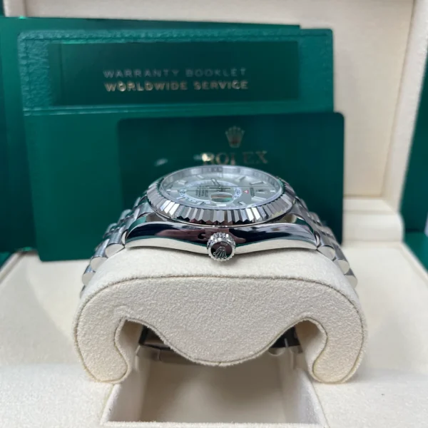 Rolex Sky-Dweller 326939 - 42MM White Rolesor Sky-Dweller Watch - White Index Dial - Jubilee Bracelet 2022