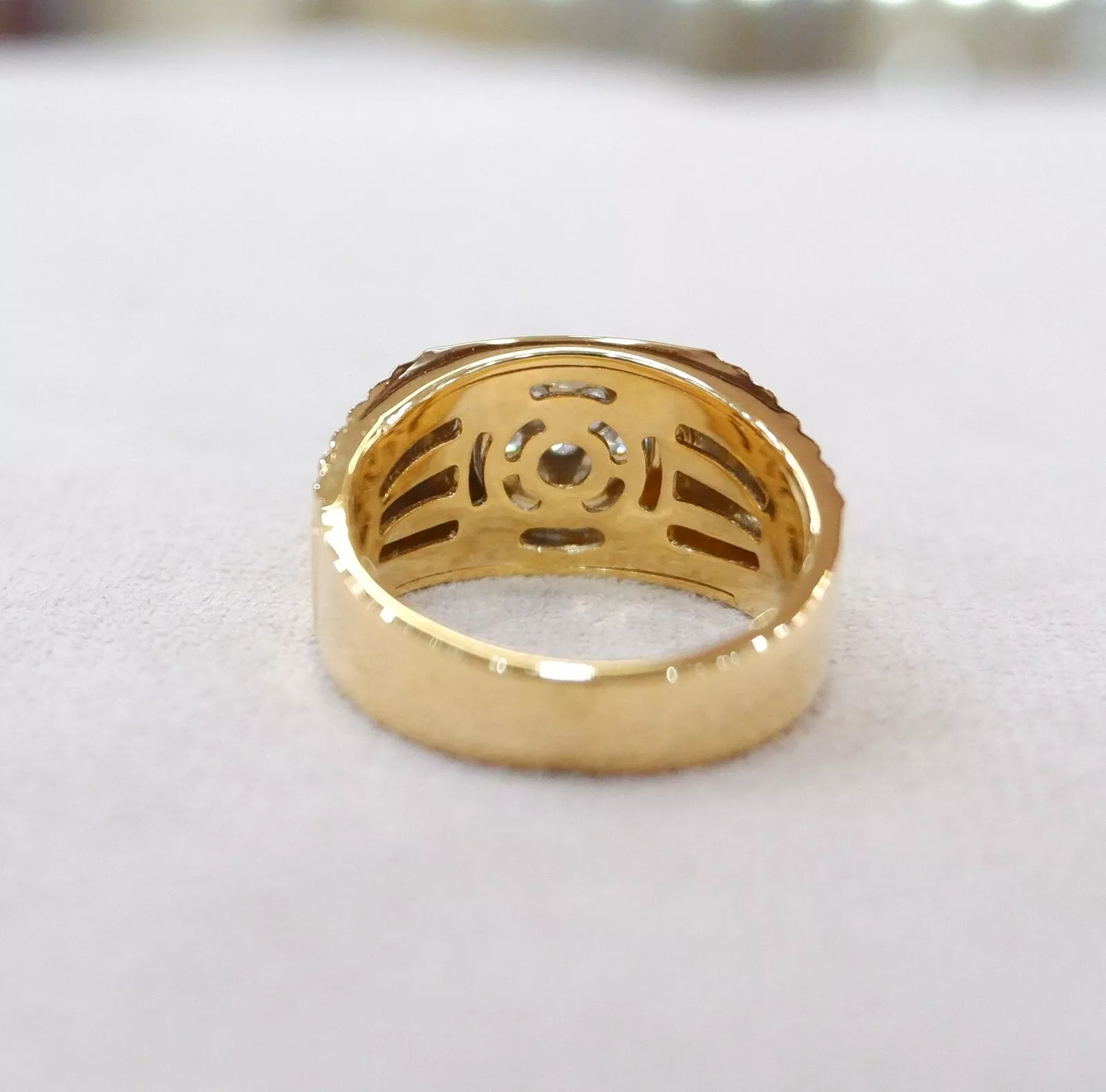 new-brand-new-mens-sterling-silver-925-iced-out-rolex-style-signet-ring-diamond-look-statement-ring-6-14